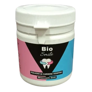 Bio Smile Polvere per la rimozione delle macchie sui denti (vasetto da 50 g)