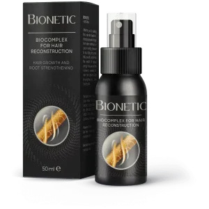 BIONETIC Spray per la crescita dei capelli (flacone spray da 50 ml)