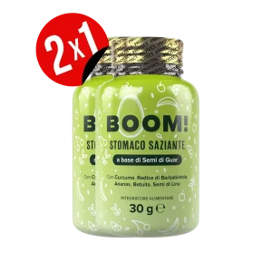 BOOM Saziante Polvere per la detossificazione e per dimagrire (vasetto da 30 g)