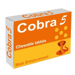 Cobra 5 Compresse masticabili per la potenza (5 compresse masticabili)