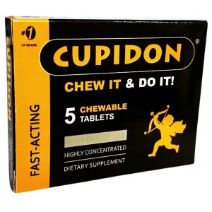 Cupidon 5 Compresse masticabili per la potenza (5 compresse masticabili)