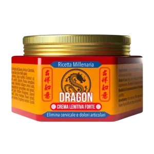 Dragon Crema lenitiva ad azione forte per il rapido sollievo dal dolore al collo (vasetto da 50 g)