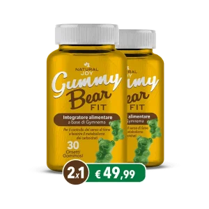 GummyBear Fit Caramelle gommose dimagranti (30 orsetti gommosi)