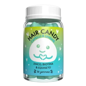 Hair Candy Caramelle gommose per la crescita dei capelli e contro la caduta dei capelli (30 caramelle gommose)