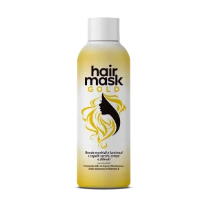 Hair Gold Mask Maschera per capelli secchi (flacone da 200 ml)