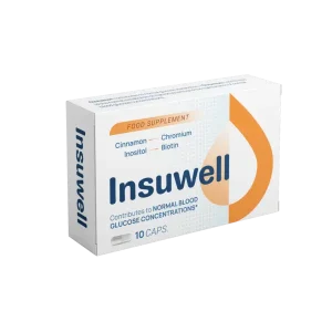 Insuwell Capsule per ridurre i livelli di zucchero nel diabete (10 capsule)