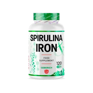 Iron Spirulina Capsule per la depurazione dell’organismo dalle tossine (120 capsule)