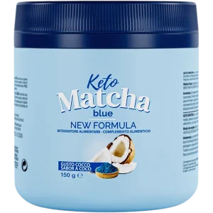 Keto Matcha Blue Polvere dimagrante (vasetto da 150 g)