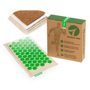 Motion Mat Tappetino agopunturale per la salute delle articolazioni (1 tappetino per agopressione)