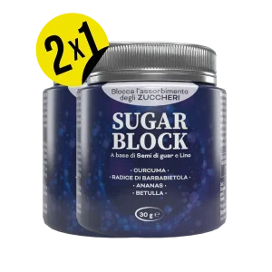 Sugar Block Polvere dimagrante per il controllo dell’appetito (vasetto da 30 g)