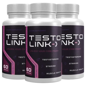 TestoLink Capsule per aumentare i livelli di testosterone, la resistenza e la salute muscolare (60 capsule)