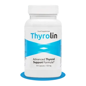 Thyrolin Capsule per la salute della tiroide (60 capsule)