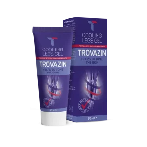 TROVAZIN Gel rinfrescante contro le vene varicose (tubo da 30 ml)