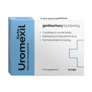 Uromexil Forte Capsule per la prostatite e per migliorare la potenza sessuale (10 capsule)