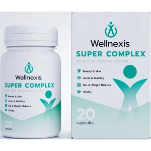 Wellnexis Capsule per la salute delle articolazioni, del sistema cardiovascolare, per la potenza, contro il diabete e la prostatite (20 capsule)