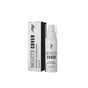 White Cover Spray coprente per capelli e cuoio capelluto (spray da 75 ml)